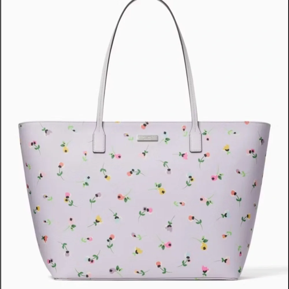 Kate Spade New York Shore Street Wild Flower Ditsy Margaretta Tote EUC